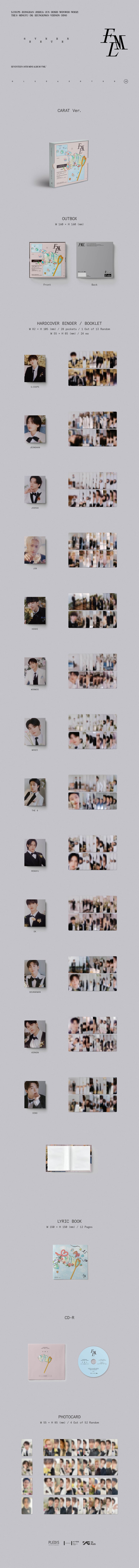 SEVENTEEN - FML - 10th Mini Album (Carat Ver.)