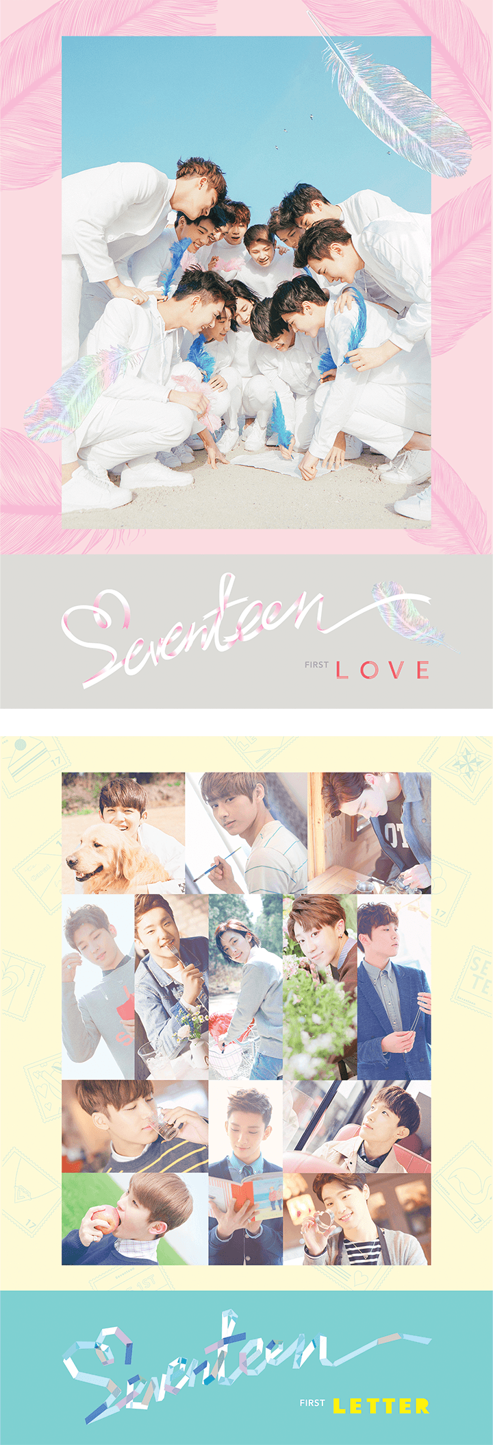 SEVENTEEN - First Love & Letter - 1st Full Album