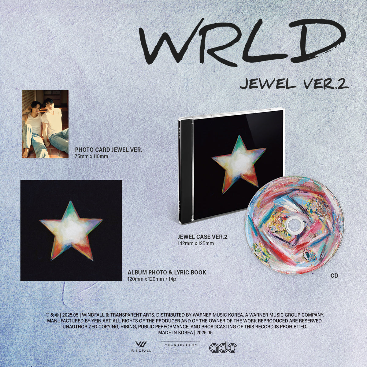 THE ROSE - WRLD - Album (Jewel Ver. 1)