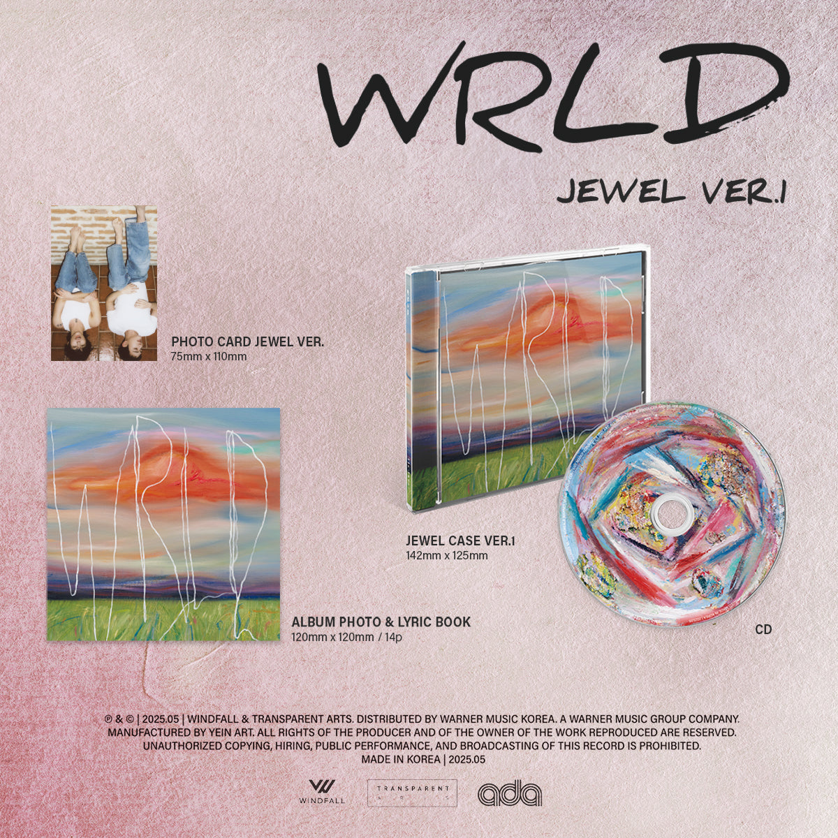 THE ROSE - WRLD - Album (Jewel Ver. 2)