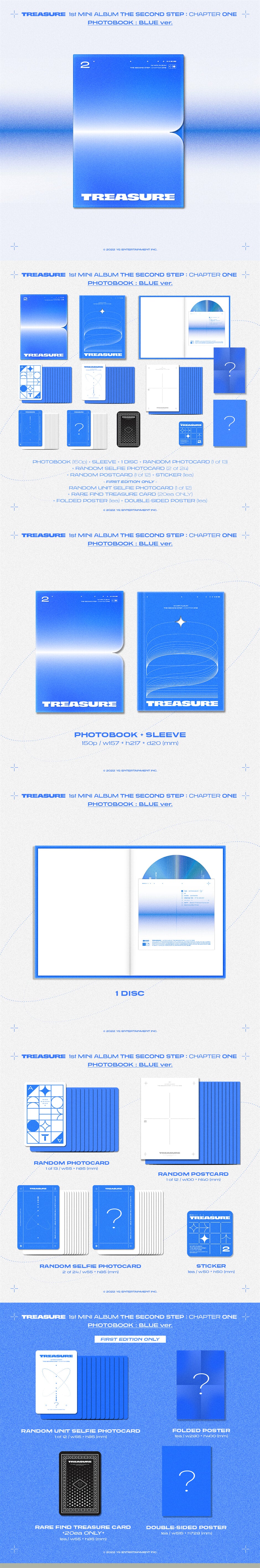 TREASURE - THE SECOND STEP : CHAPTER ONE - 1st Mini Album