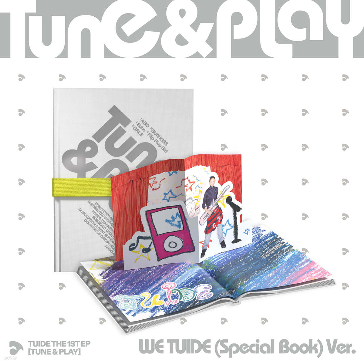 (Pre-Order) TUIDE - TUNE & PLAY - 1st EP Album (WE TUIDE / Special Book Ver.)