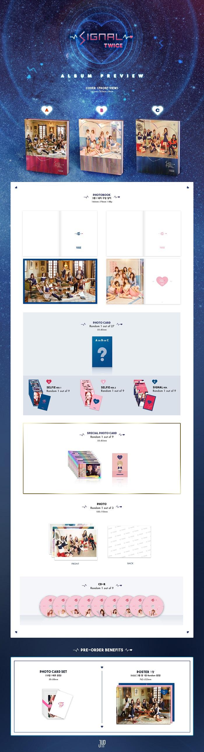 TWICE - Signal - 4th Mini Album