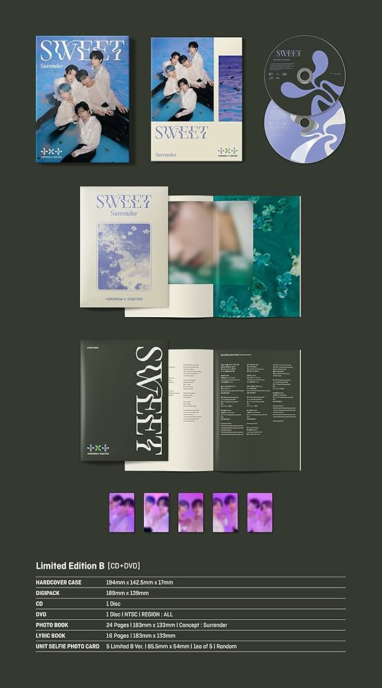 TXT - Sweet - Japanese 2nd Album (Limited Edition B)