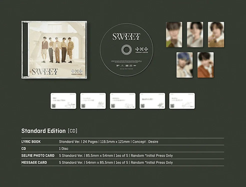 TXT - Sweet - Japanese 2nd Album (Standard Edition)