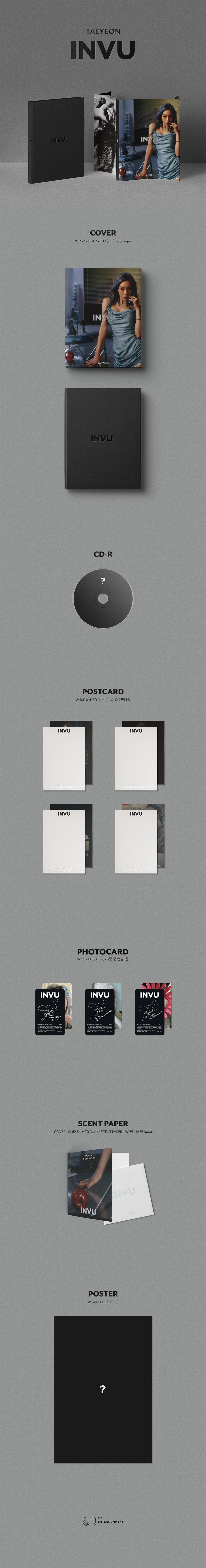 TAEYEON (Girls’ Generation) - INVU - 3rd Album (ENVY Ver.)