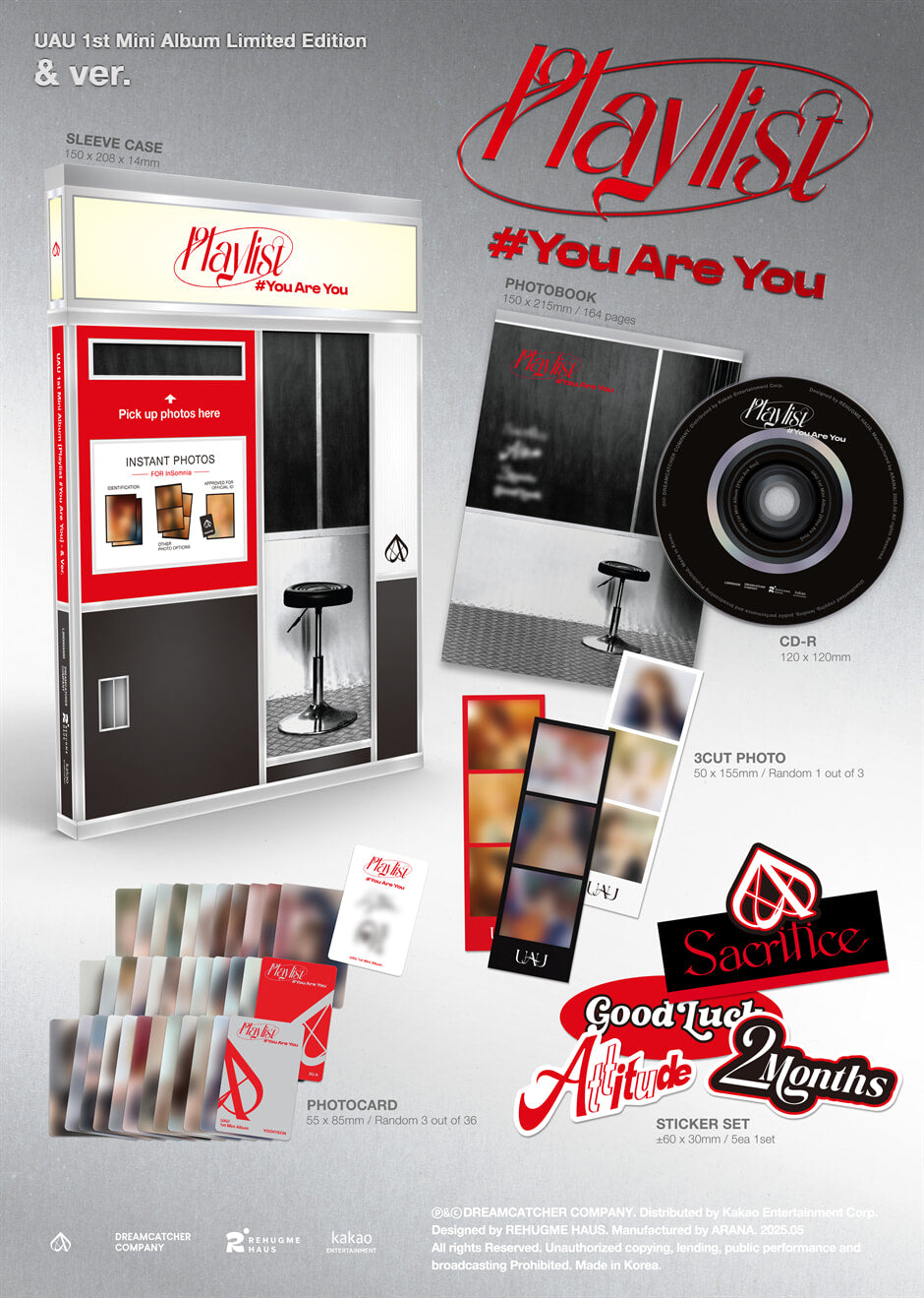 UAU (Dreamcatcher) - Playlist #You Are You - 1st Mini Album (Limited Edition)