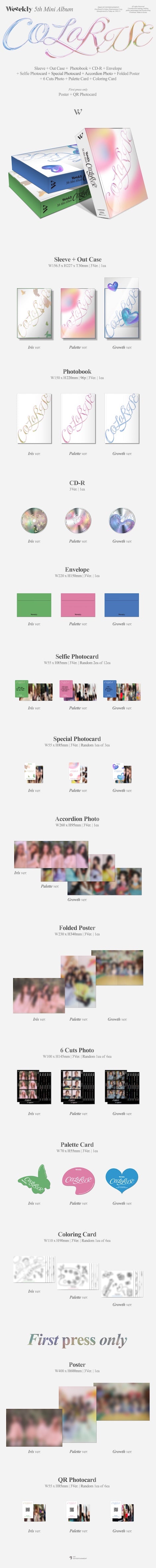Weeekly - ColoRise - 5th Mini Album
