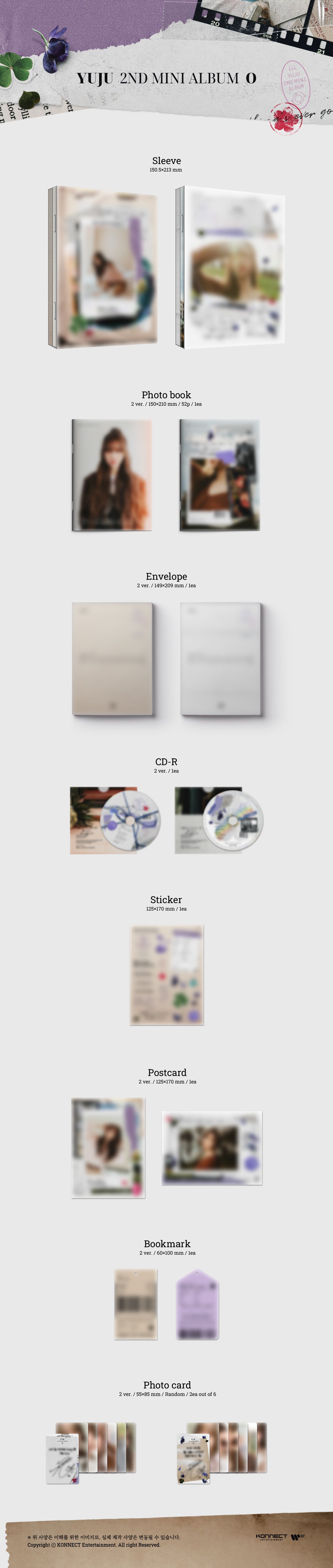 YUJU - O - 2nd Mini Album