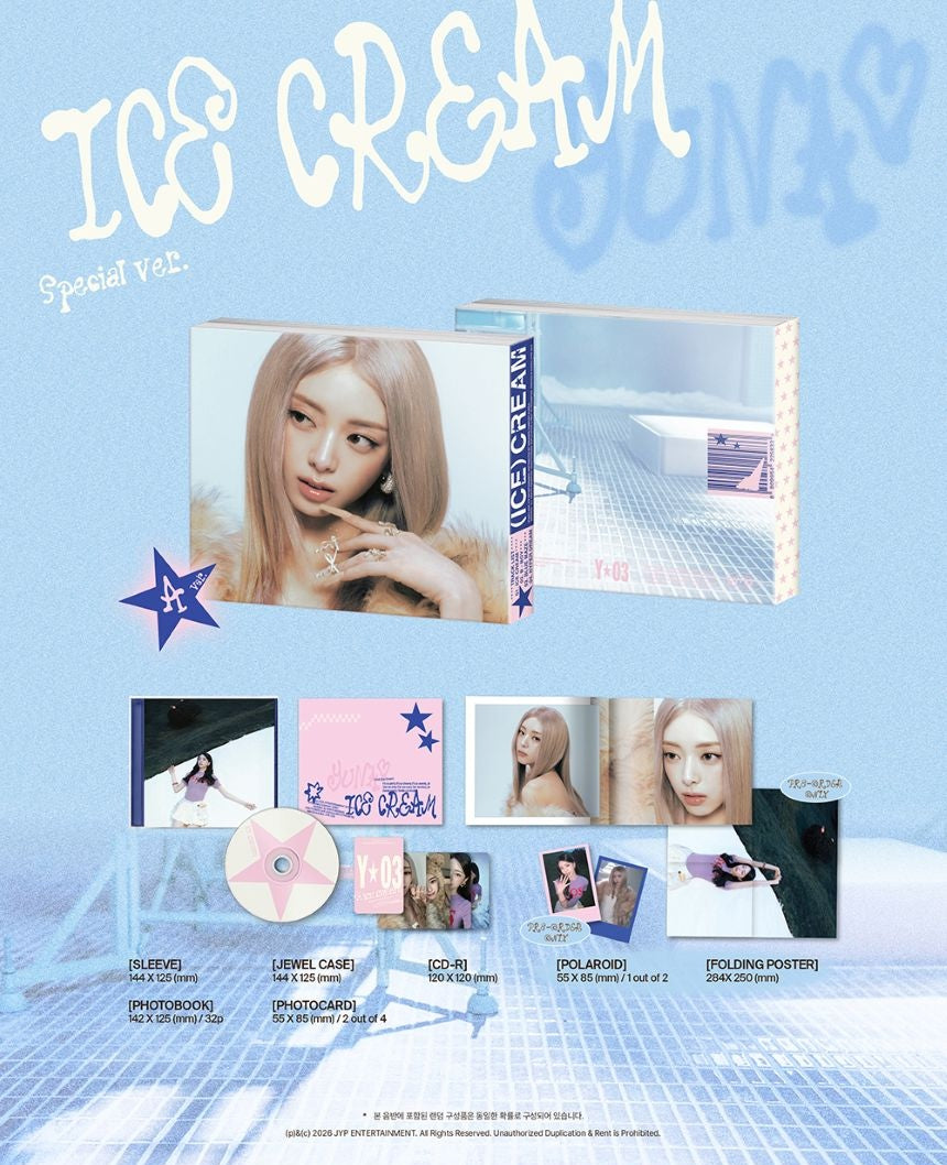 YUNA (ITZY) - Ice Cream - Album (Special Ver.)