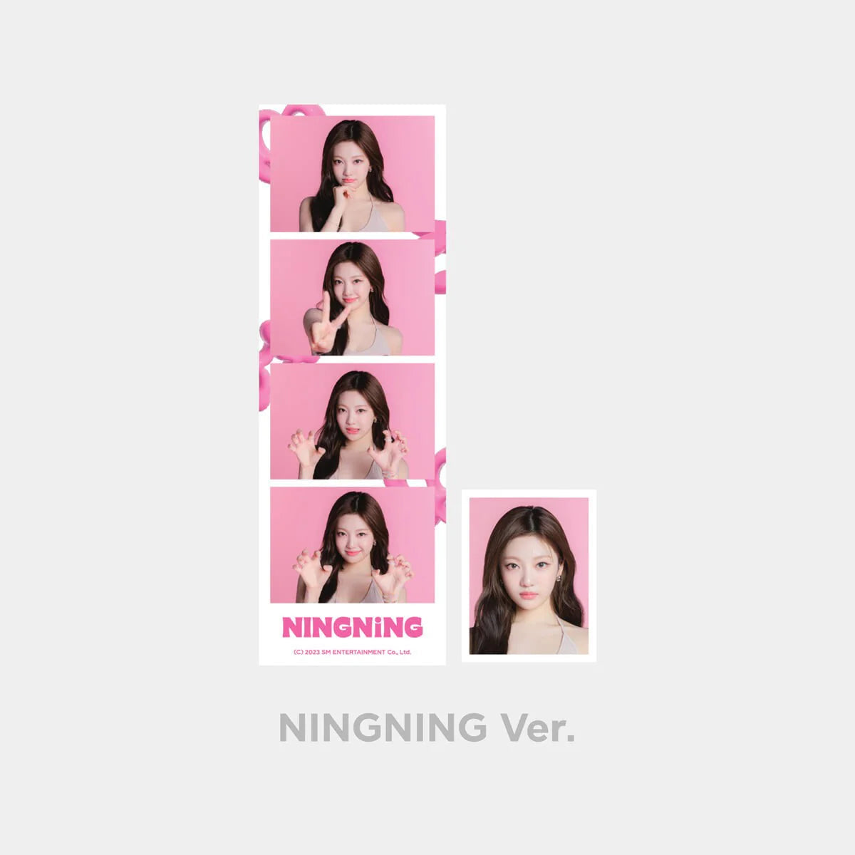 aespa - Come to MY illusion - 4CUT + Photo Set (NingNing Ver.)