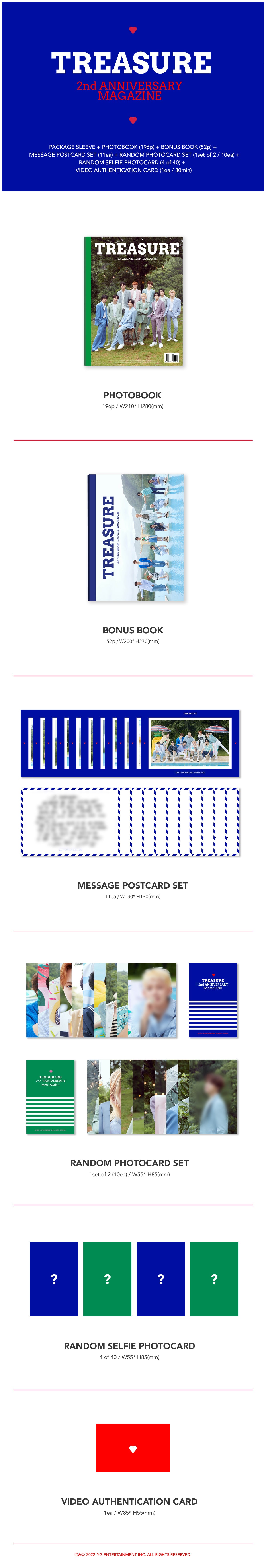 TREASURE - 2nd ANNIVERSARY - Magazine