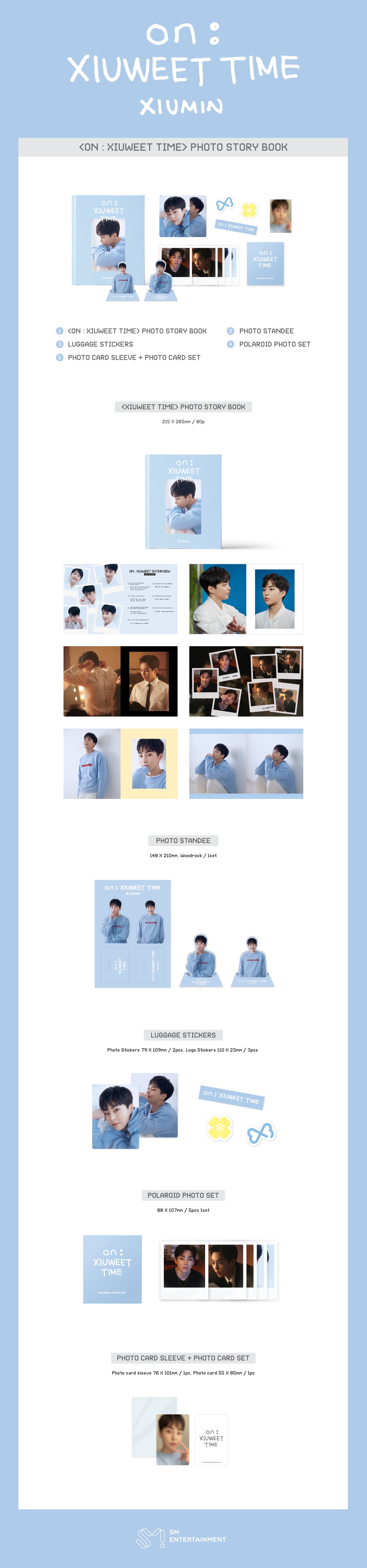 XIUMIN (EXO) - ON : XIUWEET TIME - Story Photobook