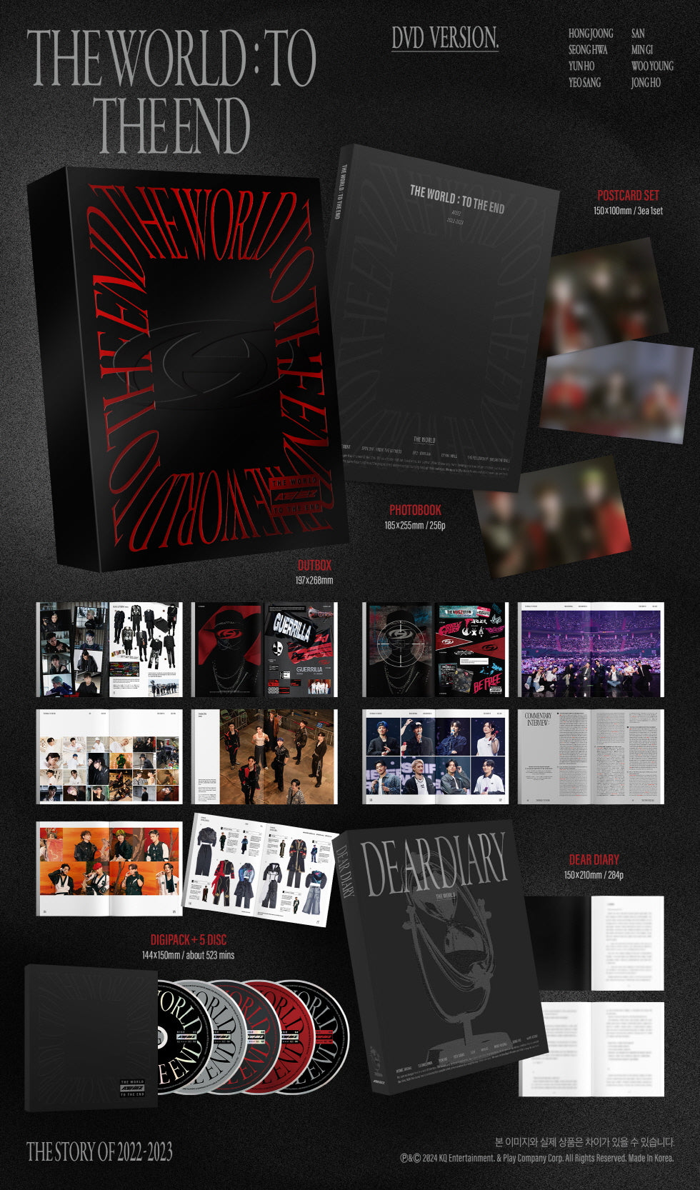 ATEEZ - THE WORLD - TO THE END - DVD