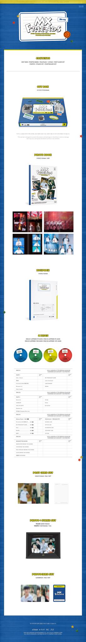 MONSTA X - 2023 - 7th Official Fanclub Monbebe Concert - MX Friends - Blu-Ray