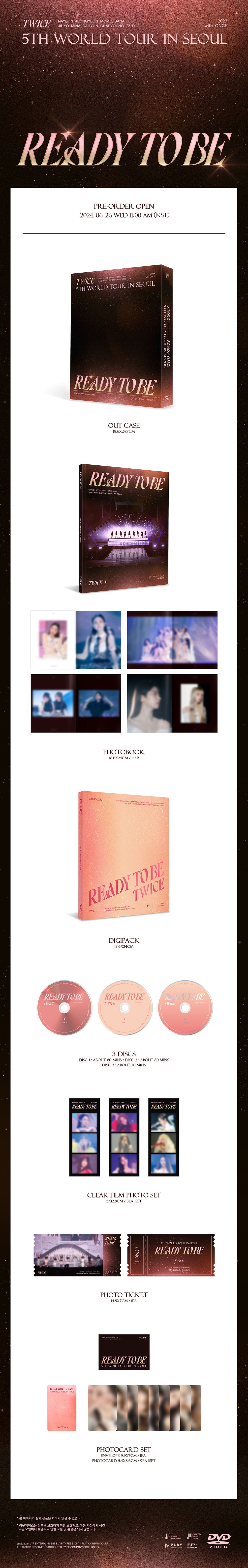 TWICE - TWICE 5th World Tour - Ready to be in SEOUL - DVD
