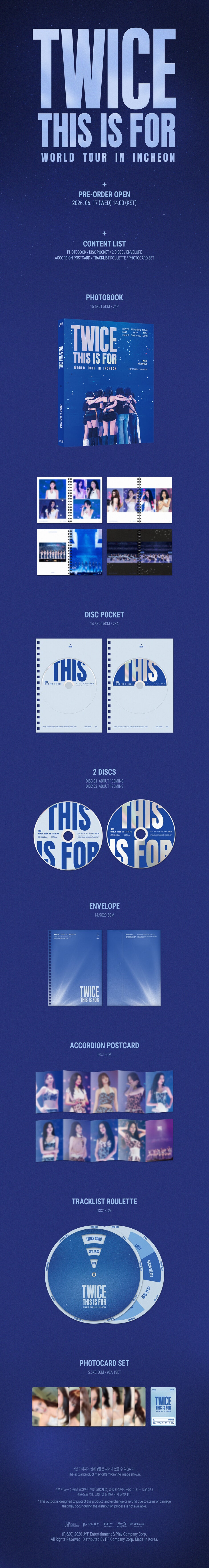 (Pre-Order) TWICE - THIS IS FOR WORLD TOUR IN INCHEON - Blu-ray