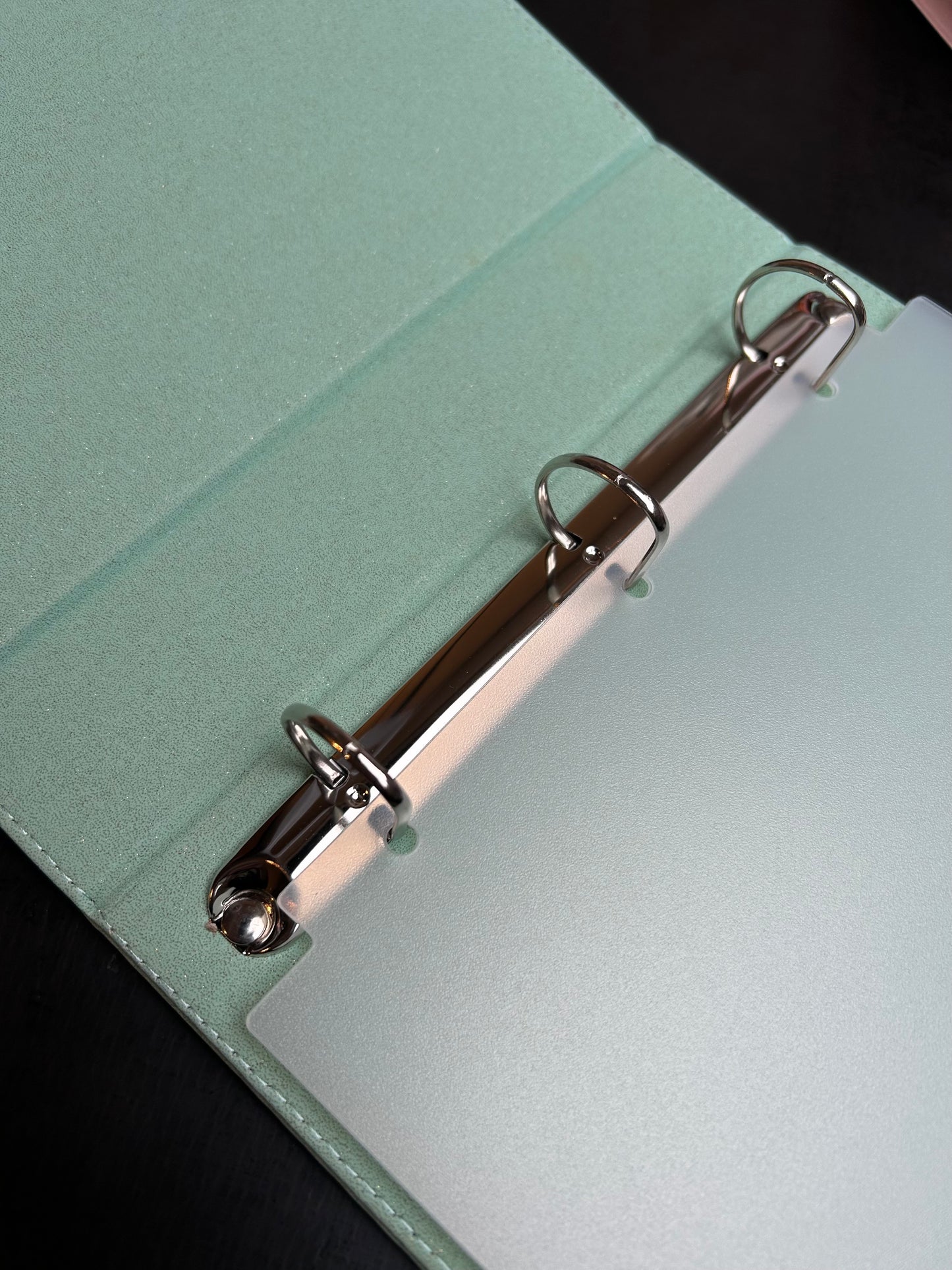 Nachimbear - A5 Glittery Binder - Green