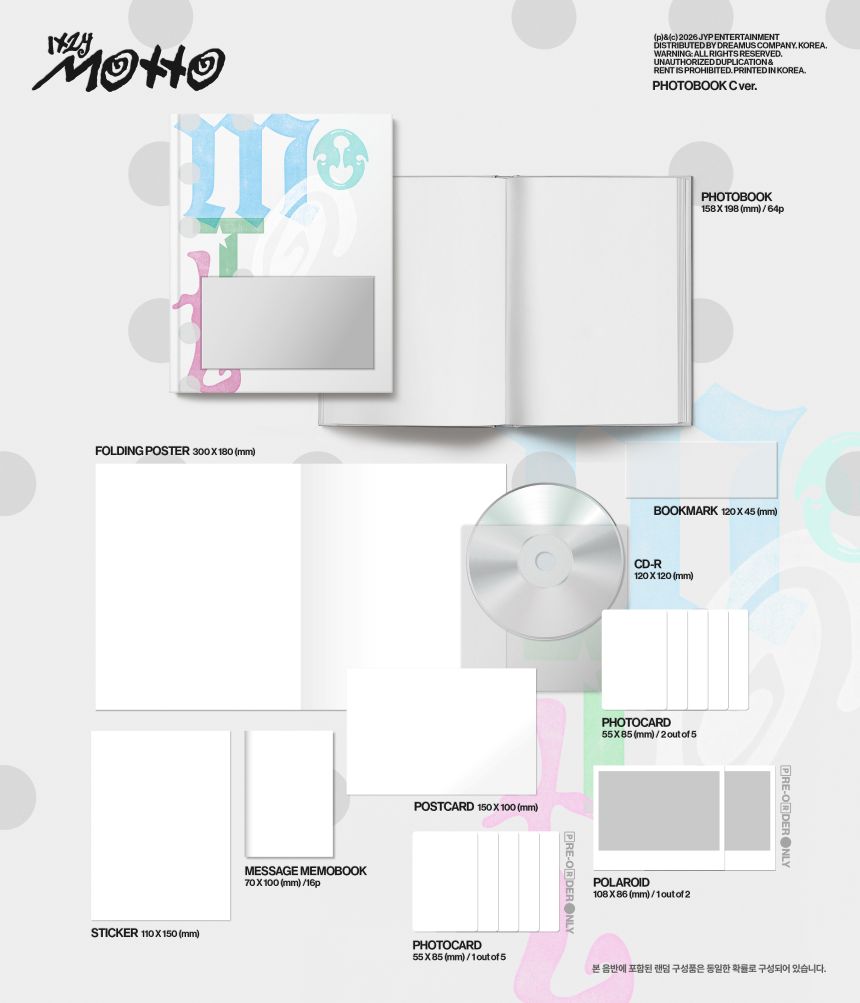 (Pre-Order) ITZY - Motto - Album (Photobook Ver.)