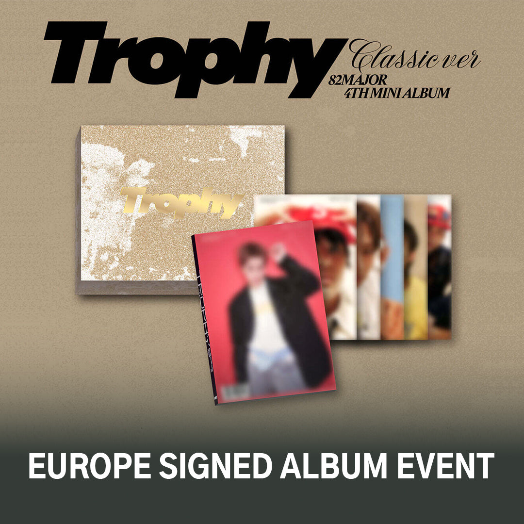 (SIGNED) 82MAJOR - Trophy - 4th Mini Album (Classic Ver.)