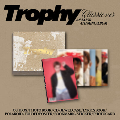 82MAJOR - Trophy - 4th Mini Album (Classic Ver.)