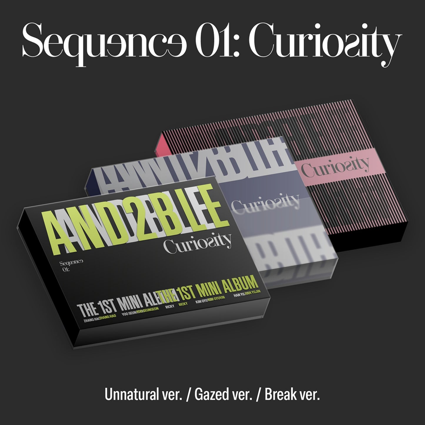 (Pre-Order) AND2BLE - Sequence 01 : Curiosity - 1st Mini Album (Standard Ver.)