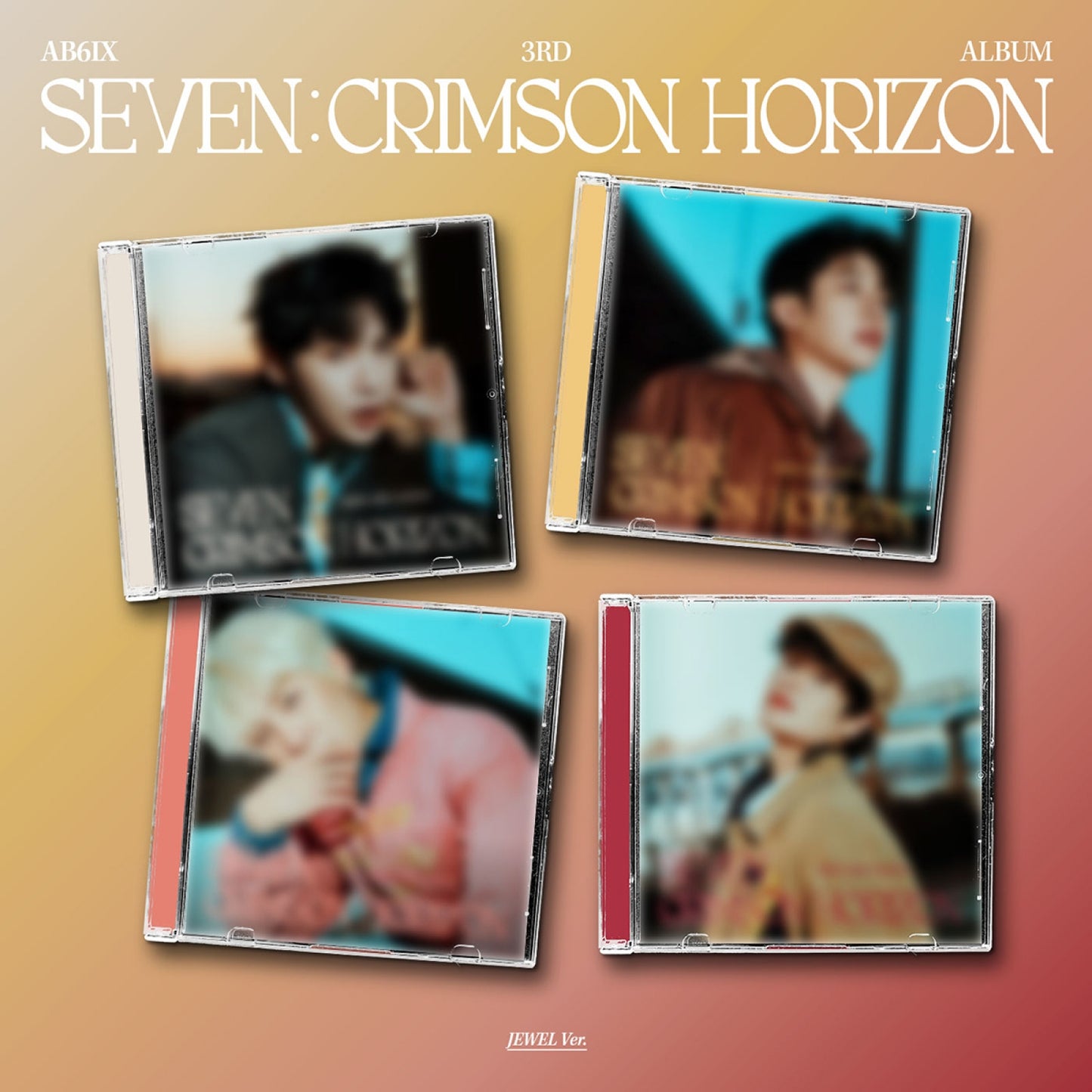 (Pre-Order) AB6IX - SEVEN : CRIMSON HORIZON - 3rd Album (Jewel Ver.)
