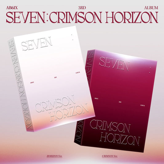 (Pre-Order + POB) AB6IX - SEVEN : CRIMSON HORIZON - 3rd Album (Photobook Ver.)