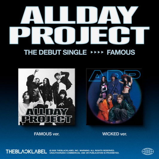 ALLDAY PROJECT - FAMOUS - Debut Single Album (Standard Ver.)