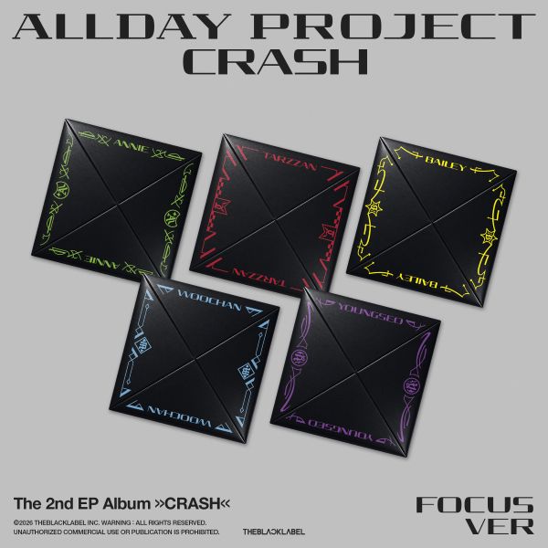 (Pre-Order) ALLDAY PROJECT - CRASH - The 2nd EP Album (FOCUS Ver.)