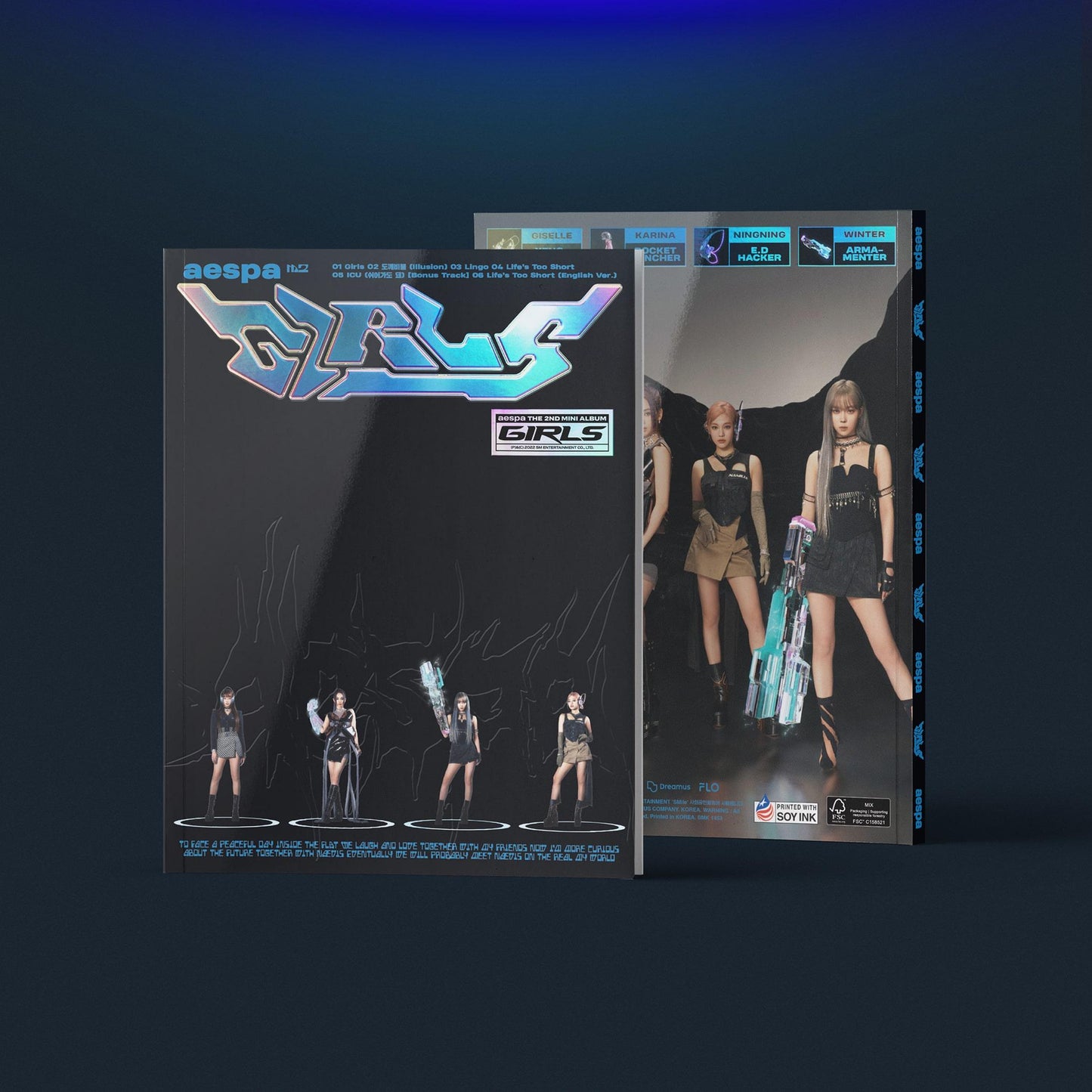 aespa - Girls - 2nd Mini Album (Kwangya Ver.)