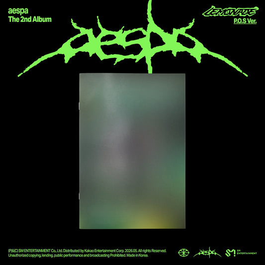 (Pre-Order) aespa - LEMONADE - 2nd Album (P.O.S Ver.)
