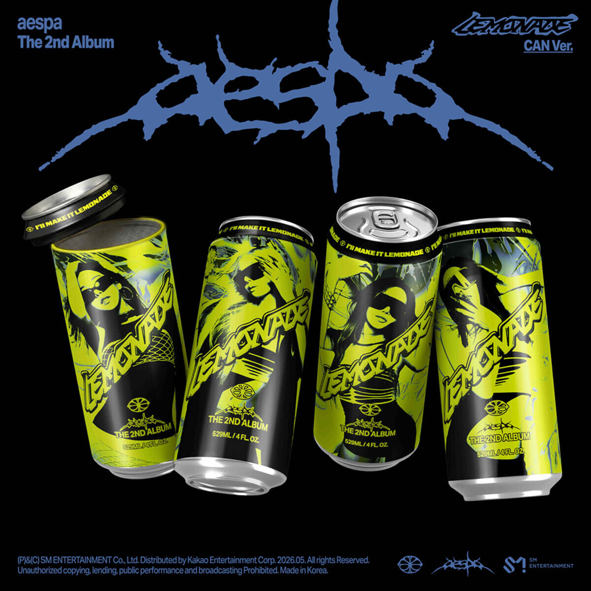 (Pre-Order) aespa - LEMONADE - 2nd Album (CAN Ver.)