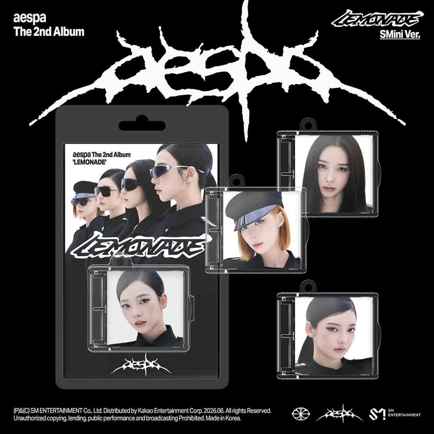 (Pre-Order) aespa - LEMONADE - 2nd Album (SMini Ver.)