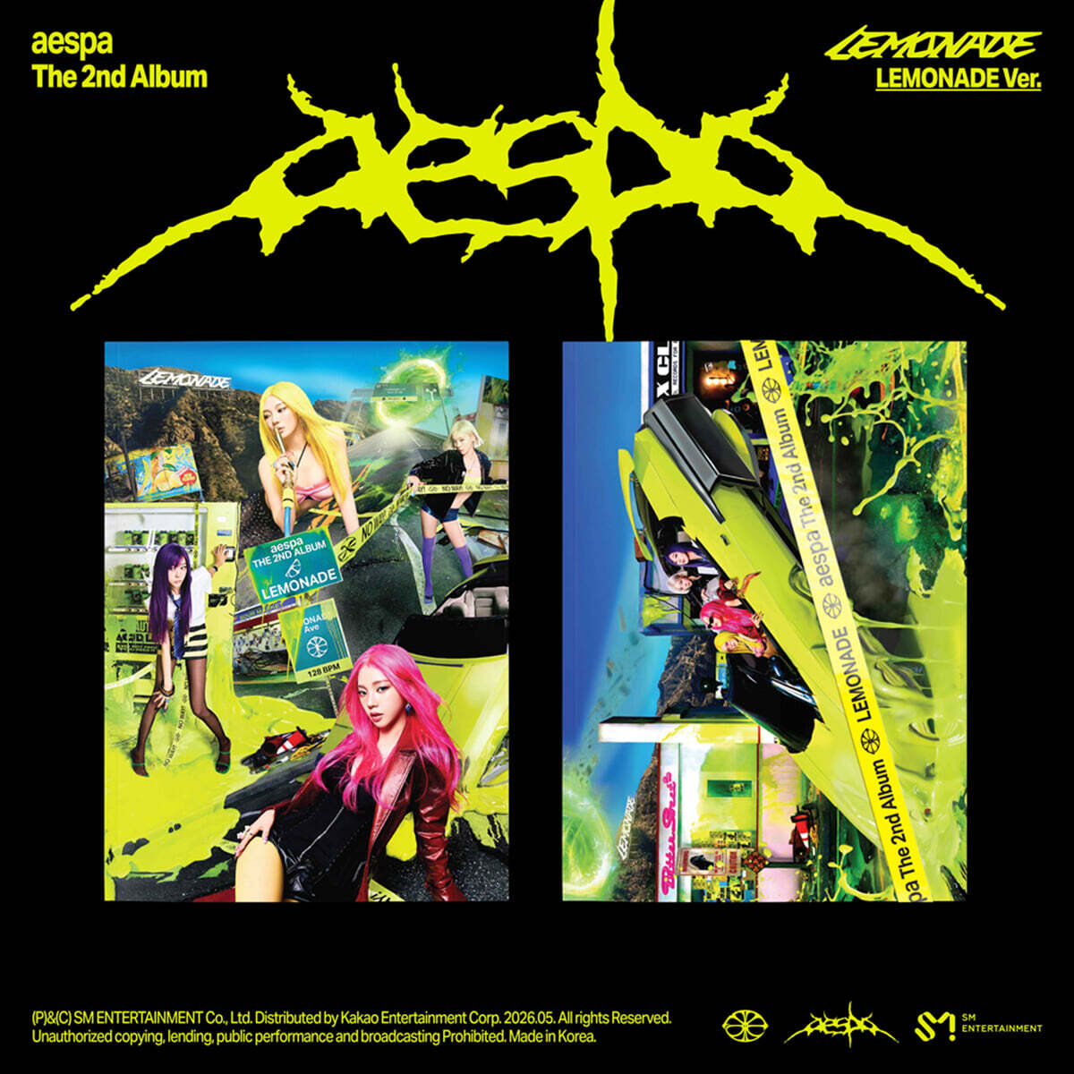 (Pre-Order) aespa - LEMONADE - 2nd Album (LEOMANDE Ver.)