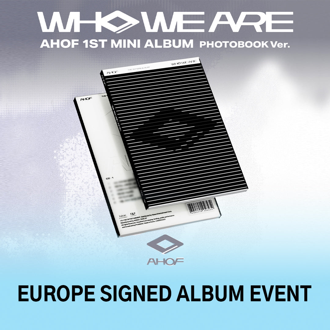 (SIGNED) AHOF - WHO WE ARE - 1st Mini Album (Photobook Ver.)