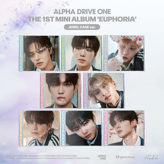 ALPHA DRIVE ONE - EUPHORIA - 1st Mini Album (Jewel Case Ver.)