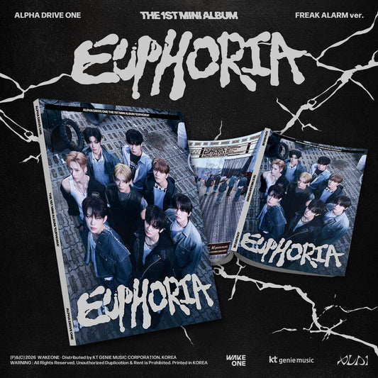 ALPHA DRIVE ONE - EUPHORIA - 1st Mini Album (Freak Alarm Ver.)