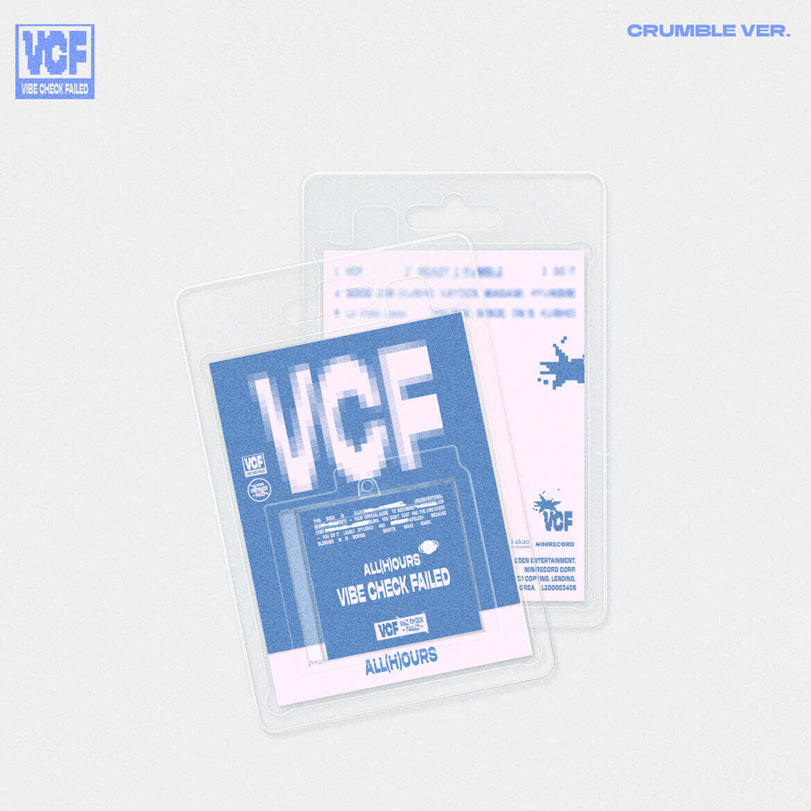 ALL(H)OURS - VCF - 4th Mini Album (Crumble Ver.)