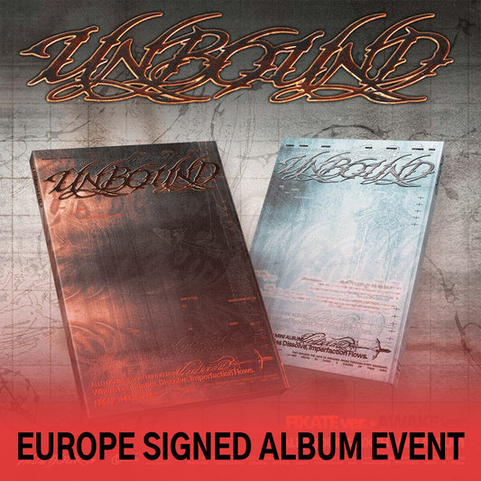 (Pre-Order + EUROPE SIGNED ALBUM EVENT) ALL(H)OURS - UNBOUND - 6th Mini Album (FIXATE Ver./ AWAKE Ver.)