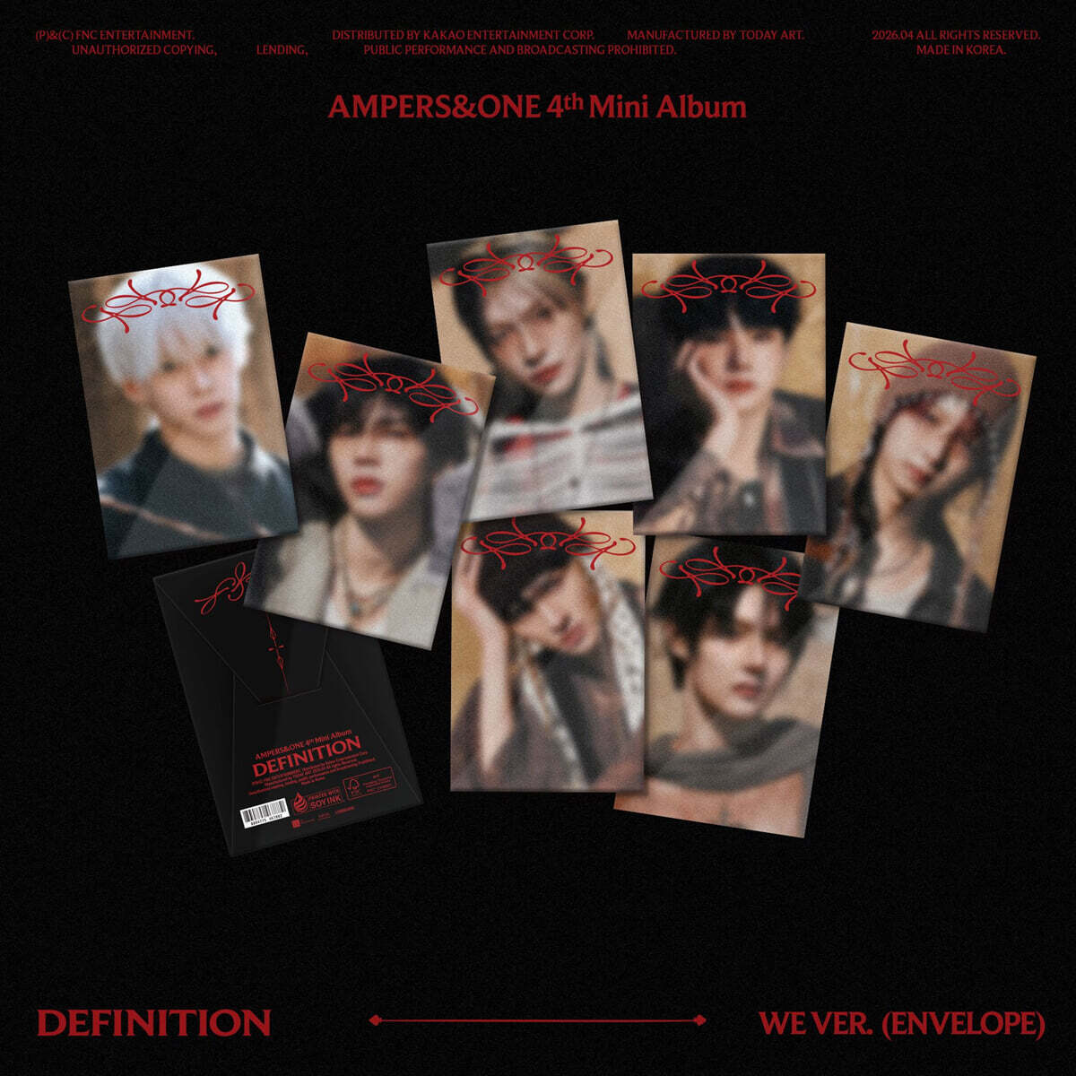 AMPERS&ONE - DEFINITION - 4th Mini Album (WE Ver.)