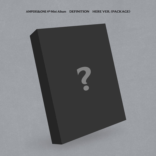 (Pre-Order + POB) AMPERS&ONE - DEFINITION - 4th Mini Album (HERE Ver.)