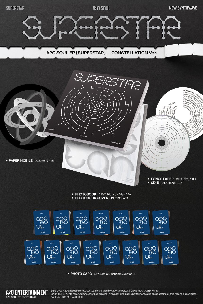 (Pre-Order) A2O SOUL - SUPERSTAR - EP (Standard Ver.)