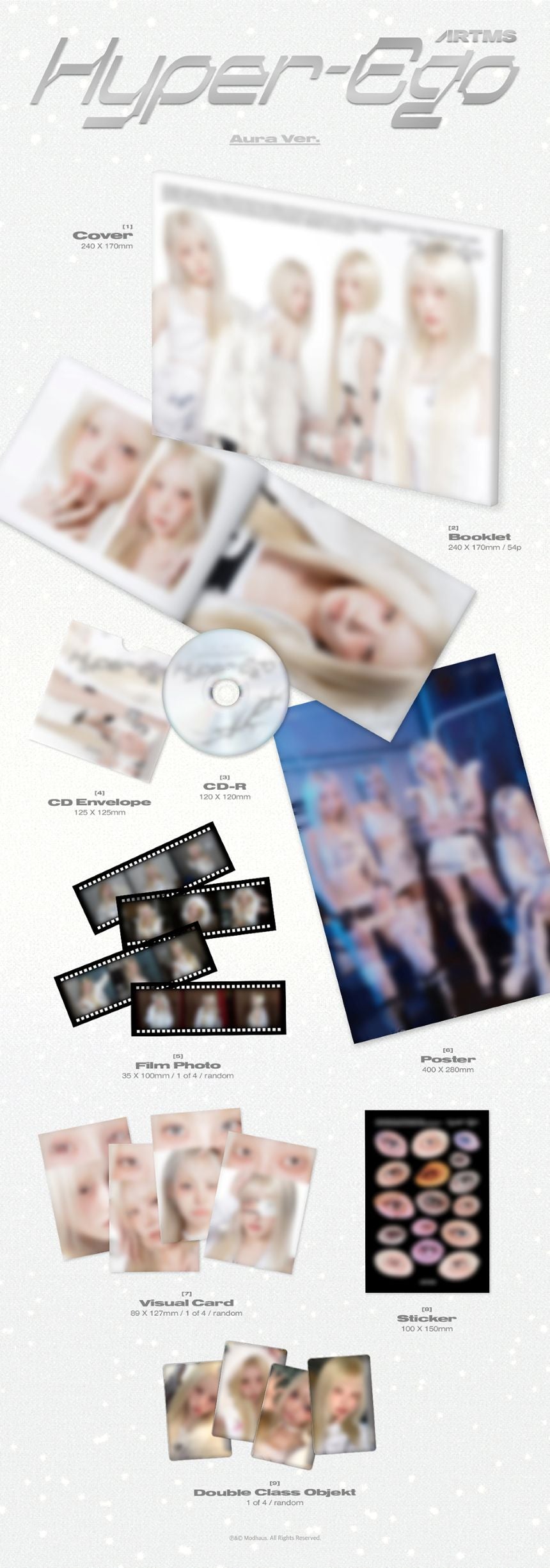 (Pre-Order) ARTMS - Hyper-Ego (Aura Ver. / Trauma Ver.)