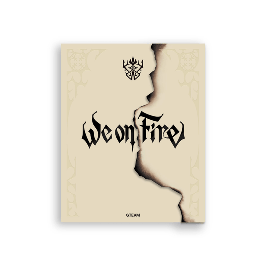 (Pre-Order) &TEAM - We on Fire - 3rd EP Album (Limited Edition)