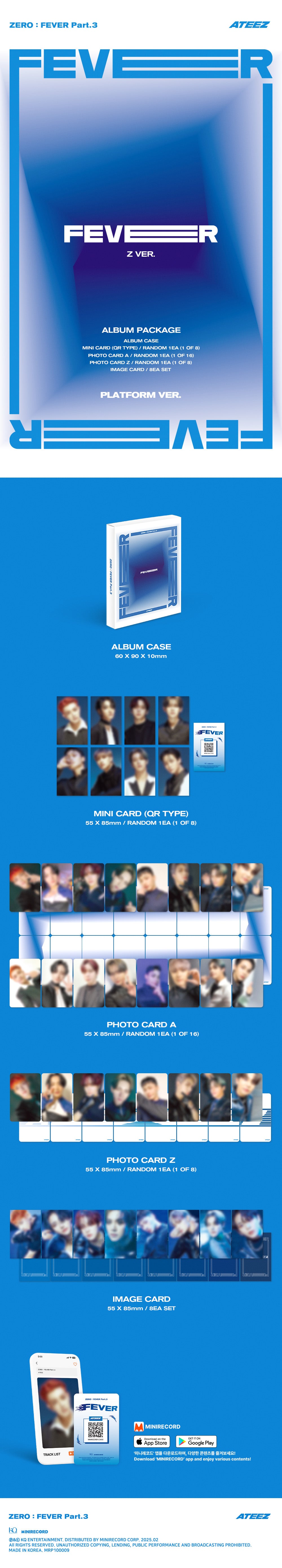 ATEEZ - ZERO : FEVER Part.3 - 7th Mini Album (Platform Ver.)