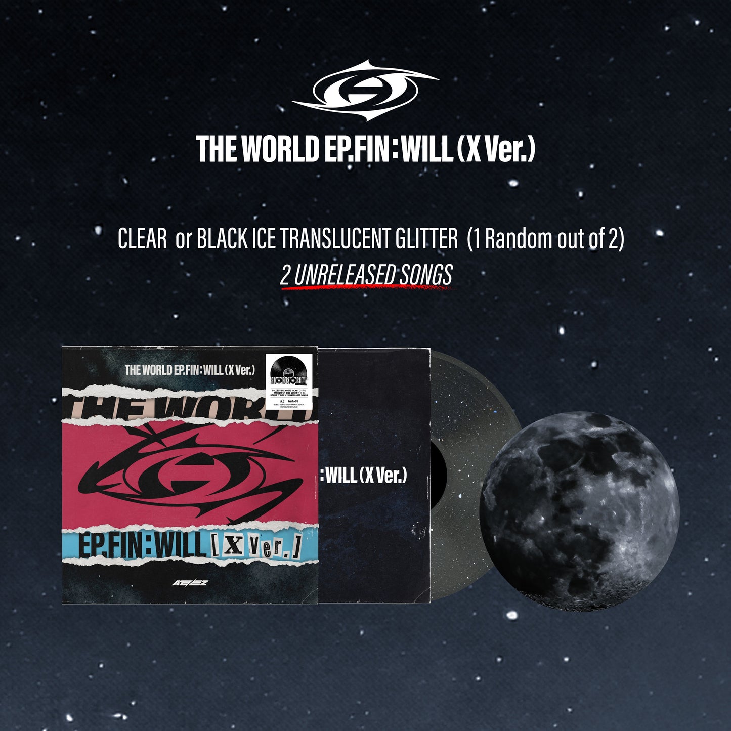 ATEEZ - THE WORLD EP.FIN : WILL - 2nd Full Album (X Ver. / Vinyl)