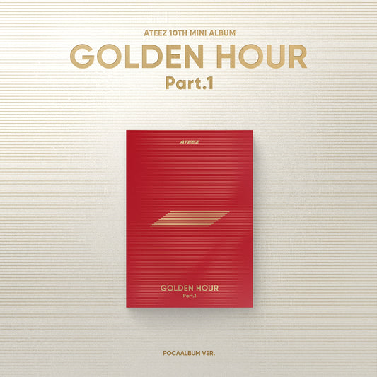ATEEZ - GOLDEN HOUR : Part. 1 - 10th Mini Album (POCA Album Ver.)