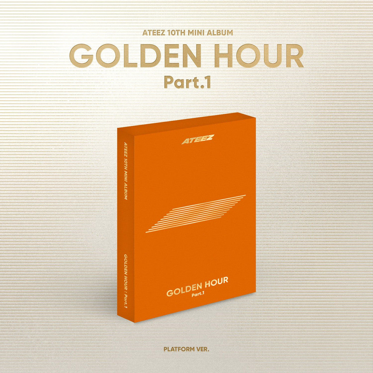 ATEEZ - GOLDEN HOUR : Part. 1 - 10th Mini Album (Platform Ver.)