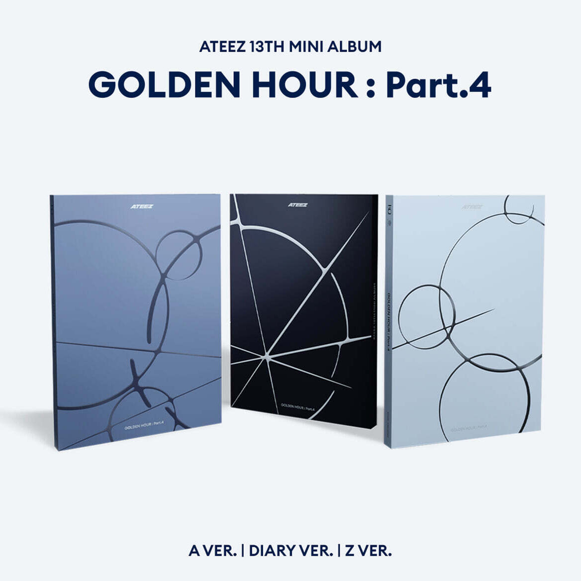 ATEEZ - GOLDEN HOUR : Part.4 - 13th Mini Album (Standard Ver.)